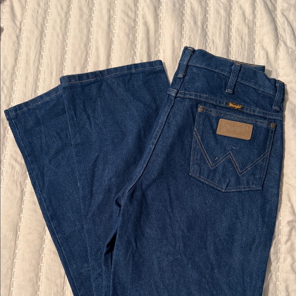 Wrangler Dark Blue Denim Pants